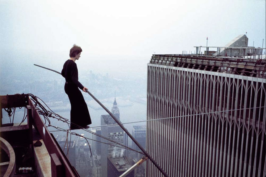 MY_WTC #186 | photo Jean-Louis Blondeau, 7. August 1974 | Philippe Petit on Wire