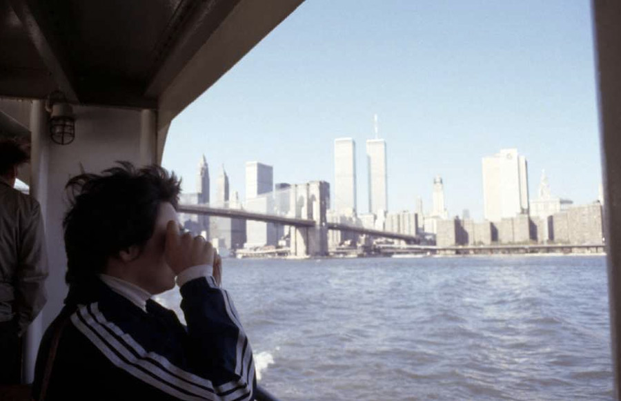 MY_WTC #202 | Mariano 1979 | passing under the Brooklyn Bridge