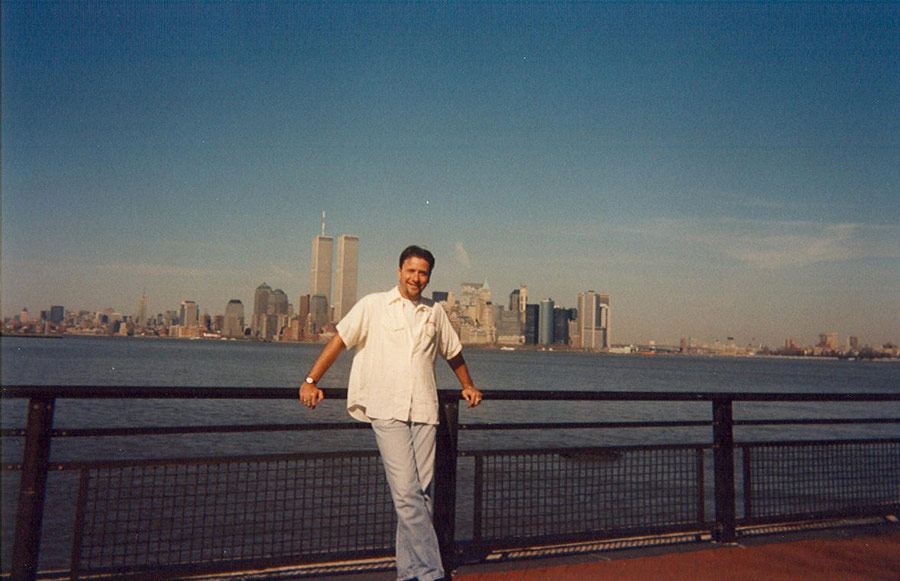MY_WTC #243 | Geoff 1996 | On Liberty Island again