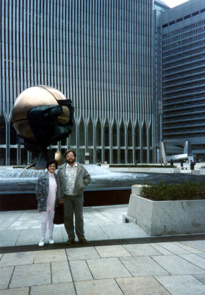 MY_WTC #337 | Tom October 23, 1993 | me and my wife Carmen