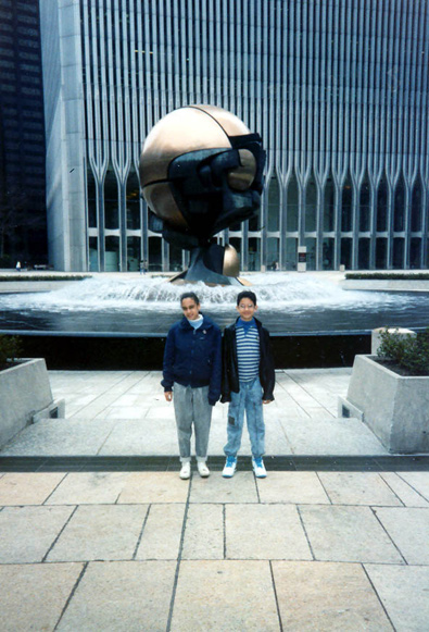 MY_WTC #338 | Tom October 23, 1993 | Ed and Carolina