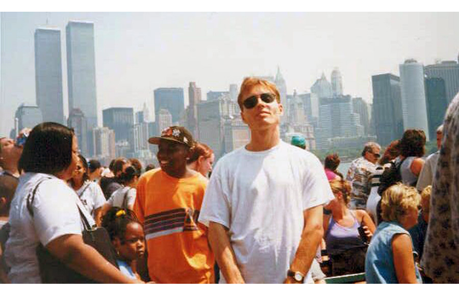 MY_WTC #349 | Robert 1999 | From the Ellis Island ferry