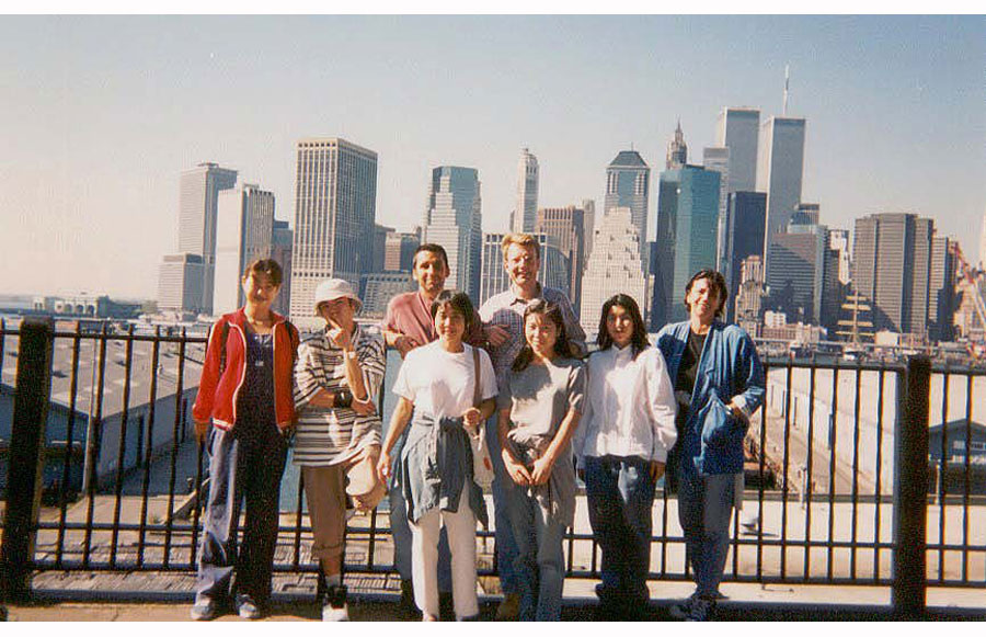 MY_WTC #370 | abf 1995 | Brooklyn Promenade Rennert Bilingual weekly excursion New York City