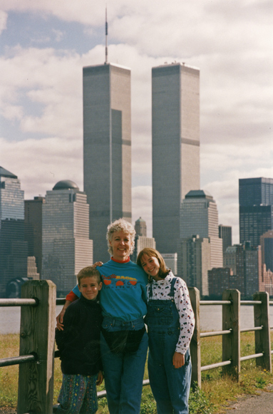 MY_WTC #377 | Paul 10-1996 | Lower Manhattan with Devin, Aslan and Lori