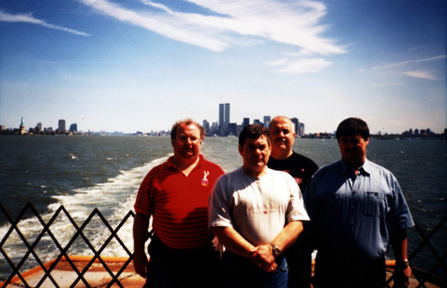 MY_WTC #385 | John 1997 | Rear of Staten Island Ferry