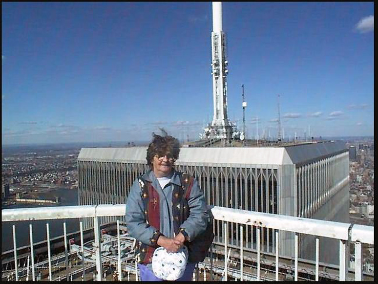 MY_WTC #453 | John 1997 | Heather top of Twin Tower