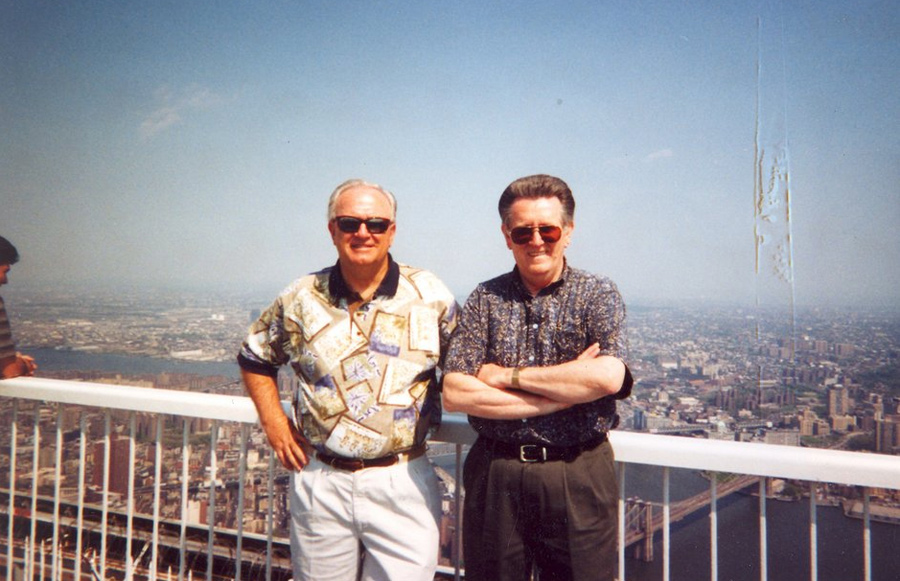 MY_WTC #487 | Boyd 2001 | Dave and Boyd on top of the world