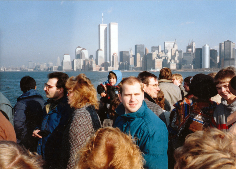 MY_WTC #538 | Øistein 1988 | On The Ferry To Liberty Island