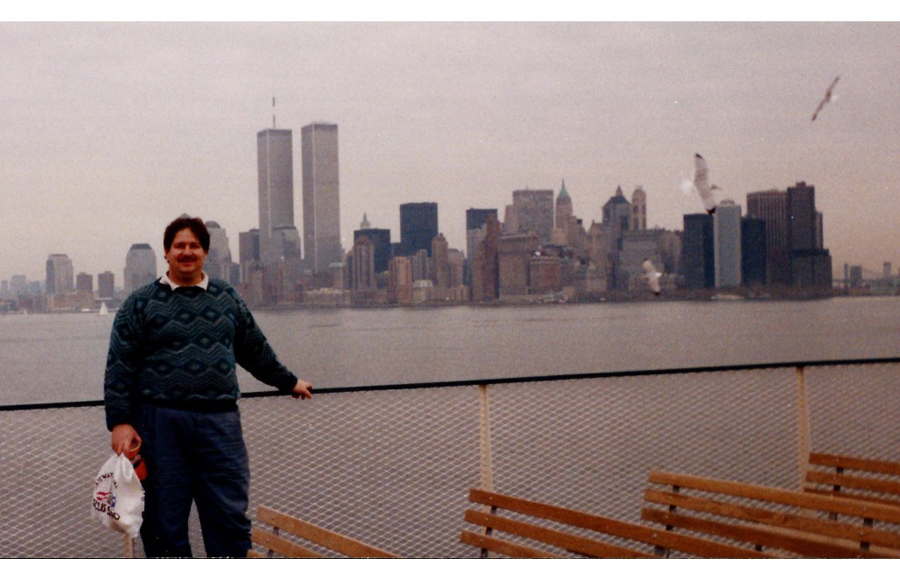 MY_WTC #544 | David 1990 | Visiting NYC