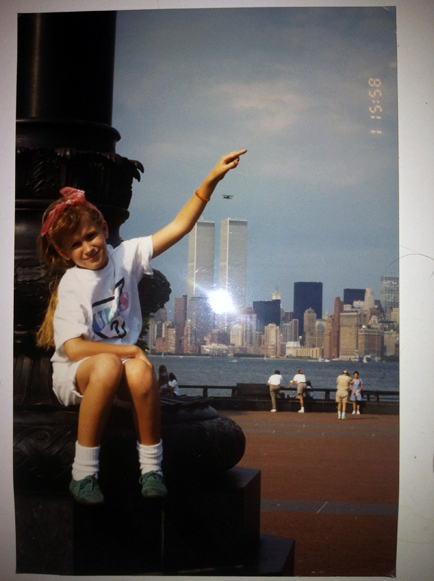 MY_WTC #572 | Fruzsina 1990s | Me at the Statue of Liberty...