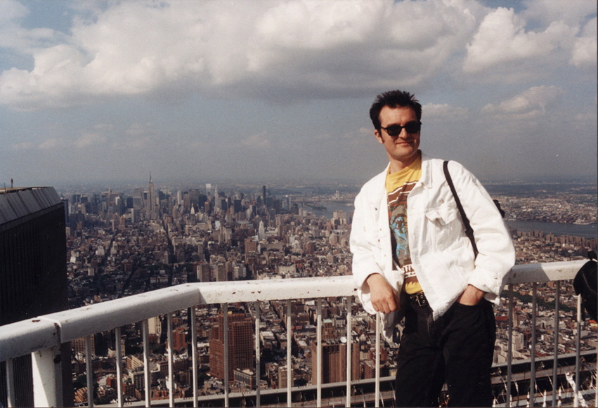 MY_WTC #582 | Ann, June 4, 2001 | Lars On Top of the World