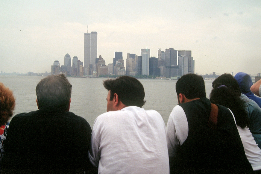 MY_WTC #632 | Robert 1992 | Approaching Manhattan via Staten Island Ferry